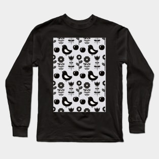 Scandinavian flowers Long Sleeve T-Shirt